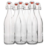 AYL front view of six 1L bottles showing packaging and clarity benefit
