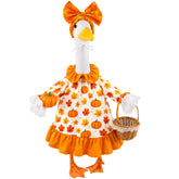 Aymolas dressed goose front view adds seasonal curb appeal