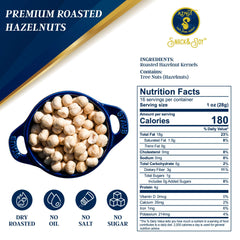AZNUT hazelnuts in a bowl ready to eat, showcasing snack appeal