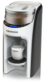 Baby Brezza front view showing compact dispenser and quick access