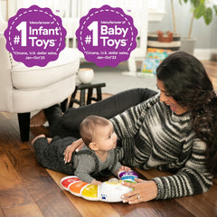 Baby Einstein side profile propped for seated play, adapts as baby grows