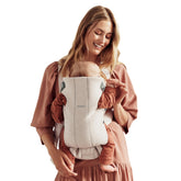 BabyBjörn front view of carrier showing compact design and easy access