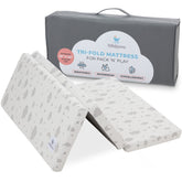 Babylicious front view of mattress topper showing clean edges and fitted look for comfort