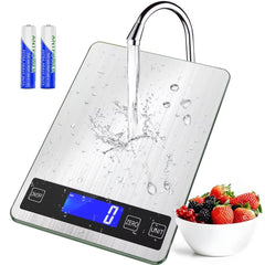 BACK KTCL front view showing sleek scale and clear display for precise weighing