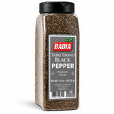 Badia front packaging showing 16 oz jar and bold label, enhances pantry convenience