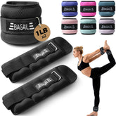 BAGAIL front view black pair showing slim profile and secure fit benefit