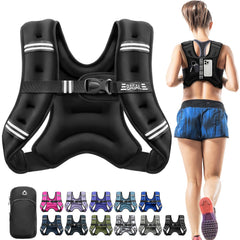 BAGAIL front view of vest showing slim fit and even weight distribution benefit