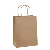 BagDream front view brown kraft gift bag shows clean look and professional presentation benefit