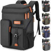 BAGPARKK front view showing double-deck cooler and accessory pockets for organized storage
