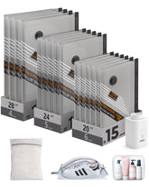 BAGSMART front box and full kit display showing compact travel benefits