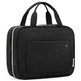 BAGSMART front closed toiletry bag showing compact travel carry benefit