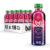 Bai Boost front bottle image showing Buka Black Raspberry flavor and crisp presentation