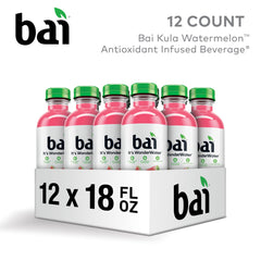 Hand holding Bai bottle illustrating portable hydration benefit