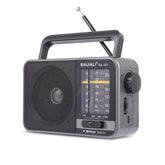 BAIJIALI front view showing radio face and speaker, clear station access