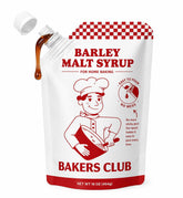 BAKERS CLUB EST 1991 front jar view showing product and clear malt benefit