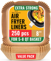 Baker's Signature front packaging showing 250 precut liners and convenience