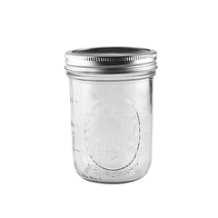Ball glass close-up highlighting texture and heat-resistant quality benefit