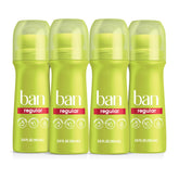 Ban front packaging showing two 3.5 oz roll-ons and visible branding benefits