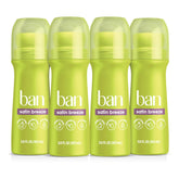 Ban front packaging showing product and scent with visible benefit of clear protection