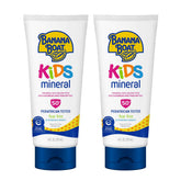 Banana Boat front packaging showing SPF 50 and kid-friendly design for strong protection