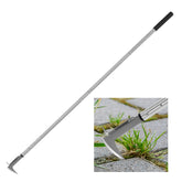 BARAYSTUS front view of long handle weeder showing full length and balance benefit