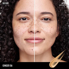 bareMinerals close-up of tinted texture for Ginger 06 highlighting lightweight feel