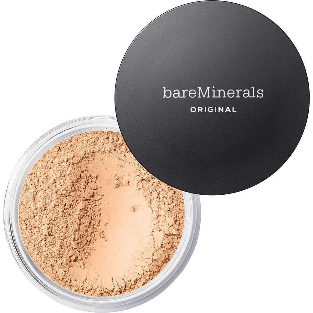 bareMinerals front packaging showing Neutral Ivory 06 shade and clean formula benefits