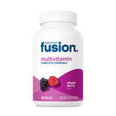Bariatric Fusion front bottle view showing mixed berry label benefit clarity