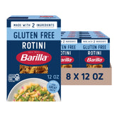 Barilla rotini front package showing product and gluten free badge benefit