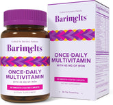 BariMelts front packaging showing bottle and 60 caplets for simplified dosing