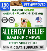 BARK&SPARK front packaging showing 120-count jar and benefits