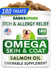 BARK&SPARK jar front view showing label and quantity benefits