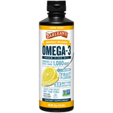 Barlean's front bottle view showing Lemon Crème label and 16 oz size for easy identification