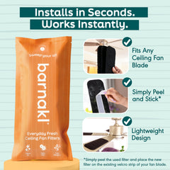 barnakl user peeling adhesive pad during quick installation demonstration