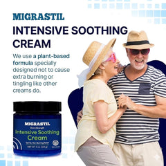 Basic Vigor Migrastil texture close-up highlighting fast-absorbing creamy finish