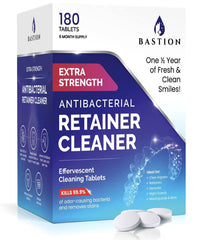 Bastion front packaging showing 180-tablet supply and benefits