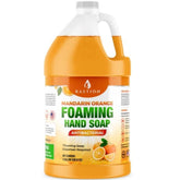 Bastion gallon jug front label showing product name and mandarin scent benefit