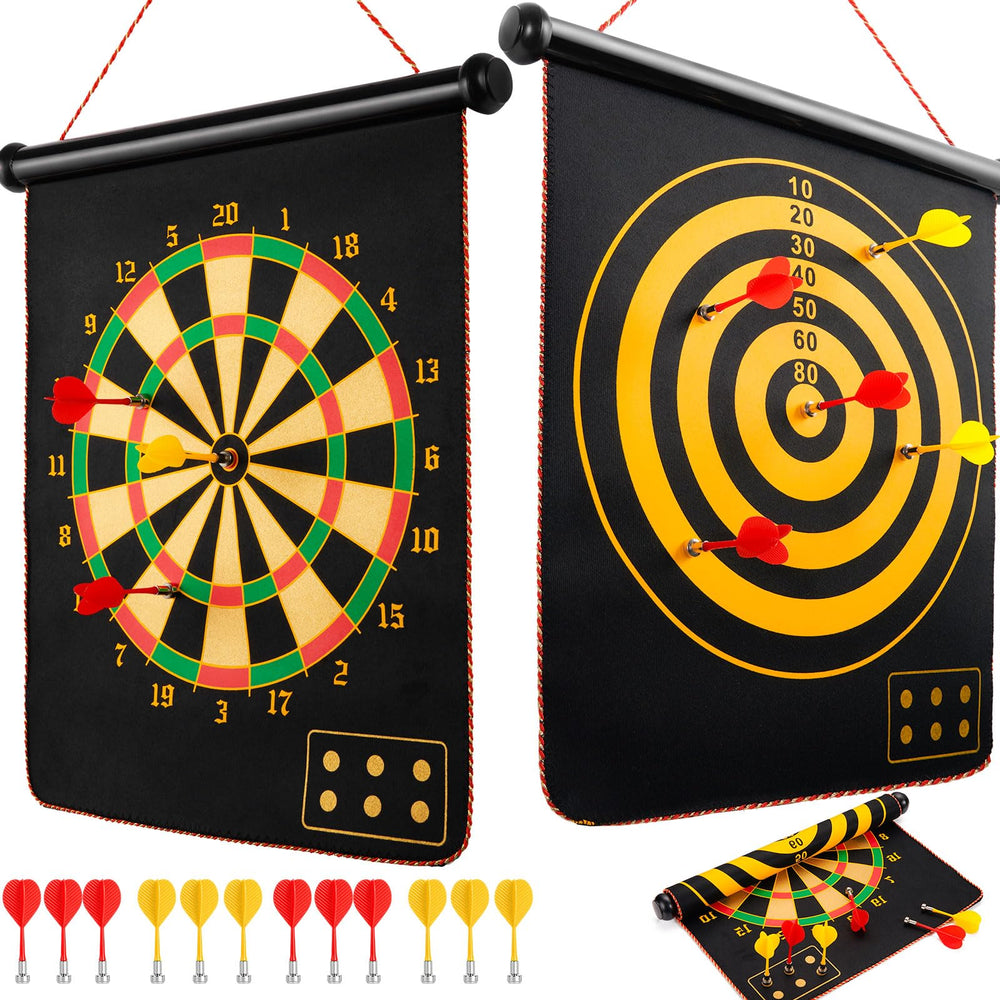 BATURU front packaging showing safe magnetic dart set and contents