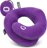 BCOZZY front view showing full double-support shape and travel comfort