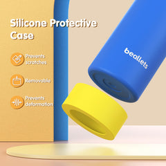 Beallets close-up of snap-shut dust-proof lid illustrating hygiene and spill protection