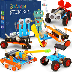 BeAndge front packaging showing the five STEM projects and gift-ready box