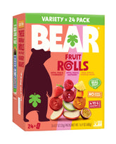 BEAR front packaging of variety pack showing flavors and benefits