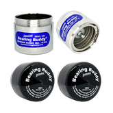 Bearing Buddy front cap showing chrome finish and reliable seal benefit