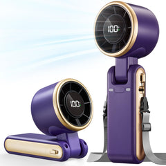 Bearwind front profile in purple showing compact design and strong airflow benefit