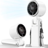 Bearwind front view in white showing compact design and strong cooling benefit