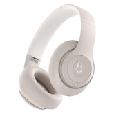 Beats Studio Pro front view showing sleek sandstone finish and premium design for travel