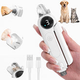 Bedama front view of 2-in-1 clipper grinder showing compact design and ease
