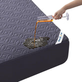 BEDLORE full front view showing quilted surface and smooth coverage for comfort