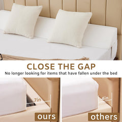 Bedluxe foam texture detail showing high-density resilience and support