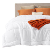 Bedsure comforter front view showing full coverage and cozy look